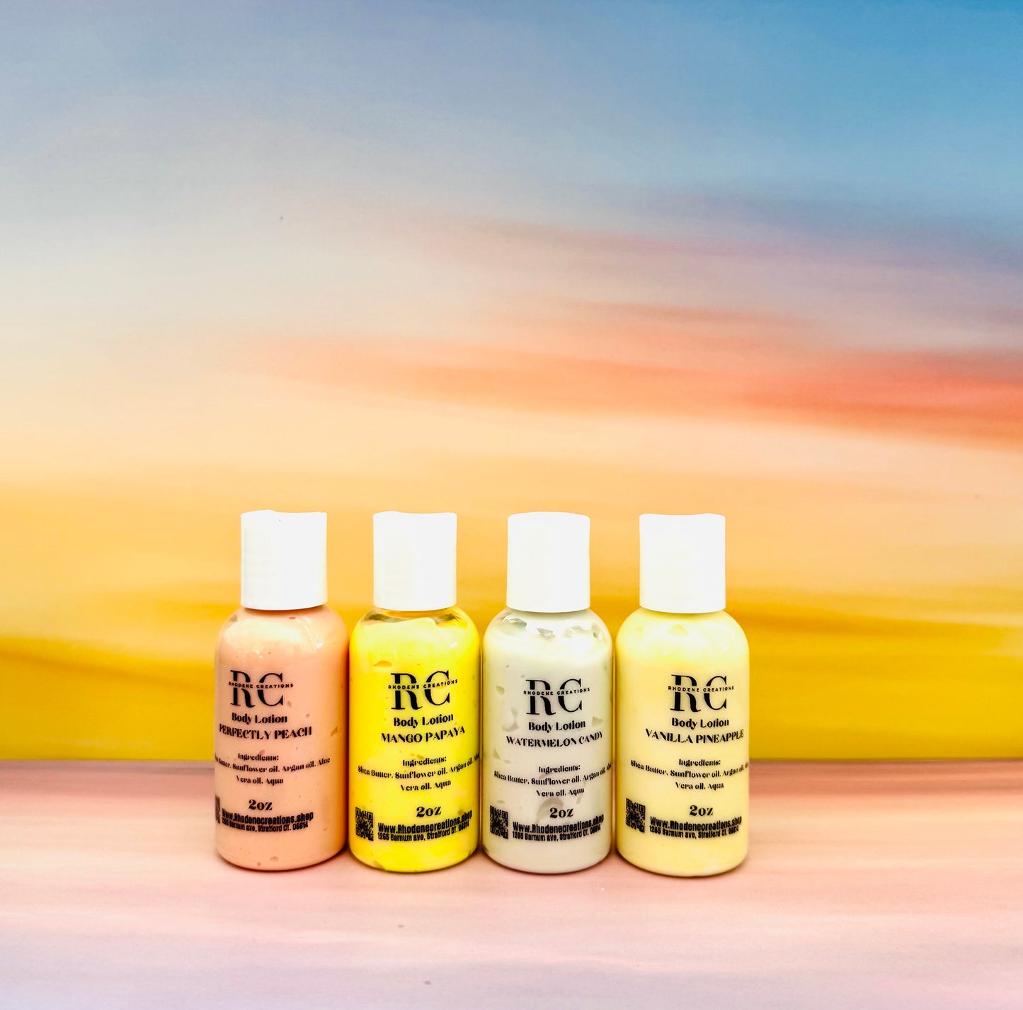 Fruity mini lotions bundle