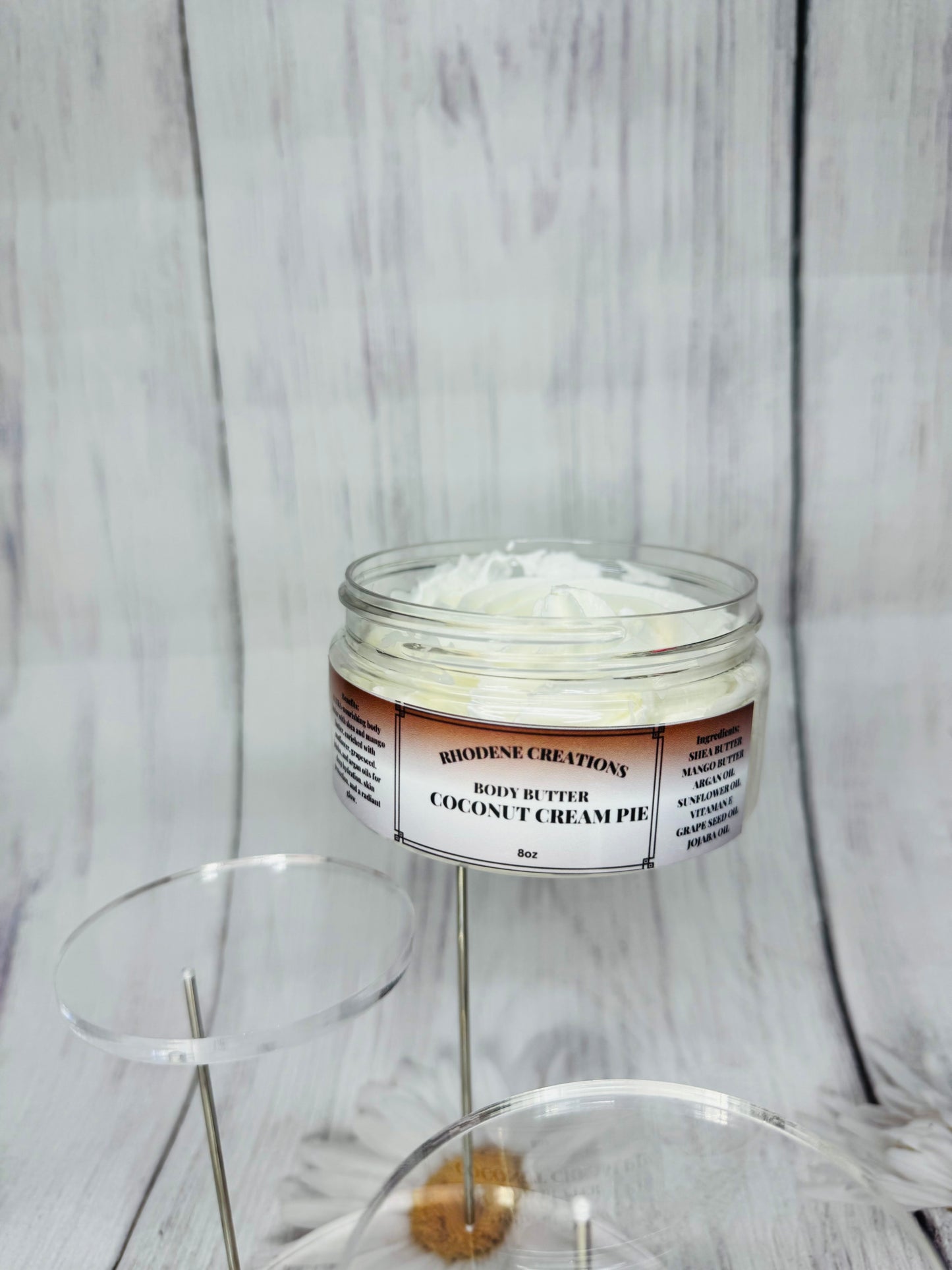 Coconut cream pie body butter