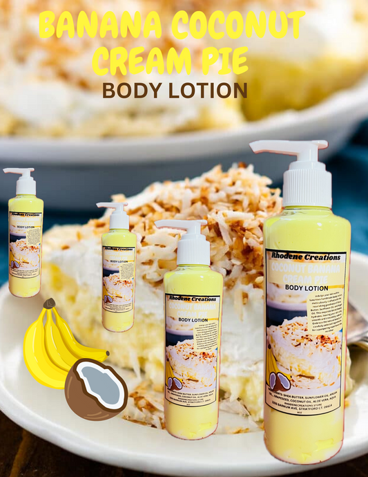 Coconut Banana Cream Pie Body Lotion