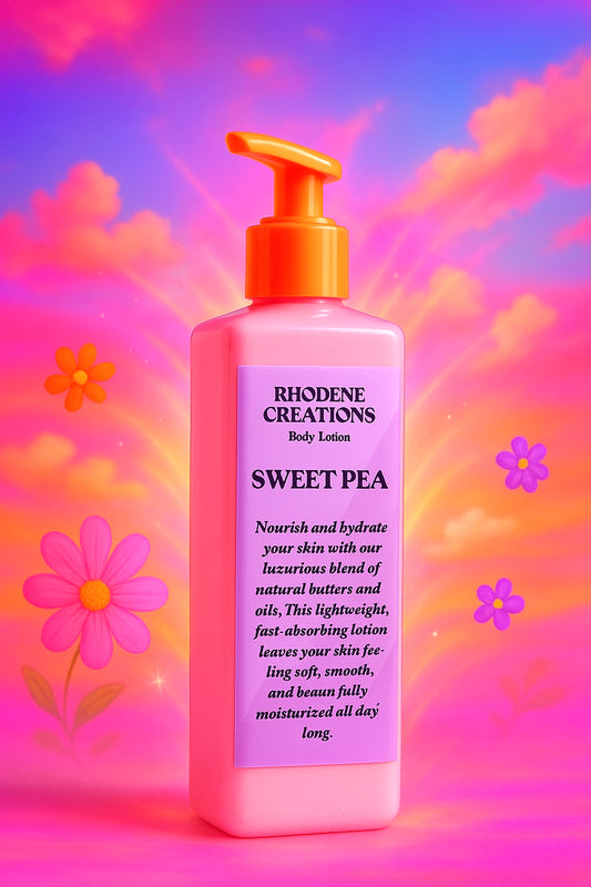 Sweet pea, body lotion