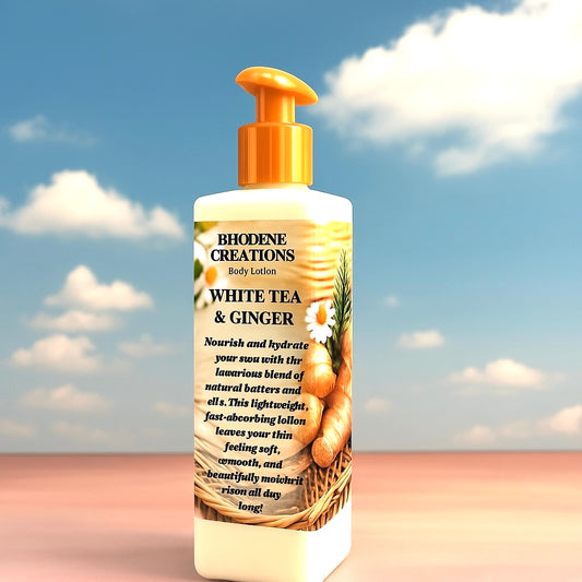 White Tea and Ginger body lotion