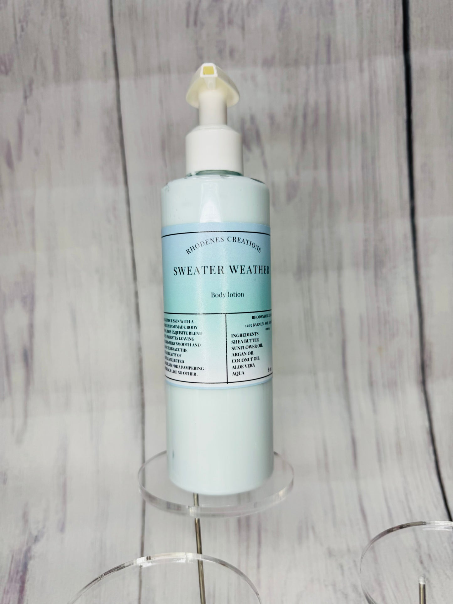 Sweater weather body lotion