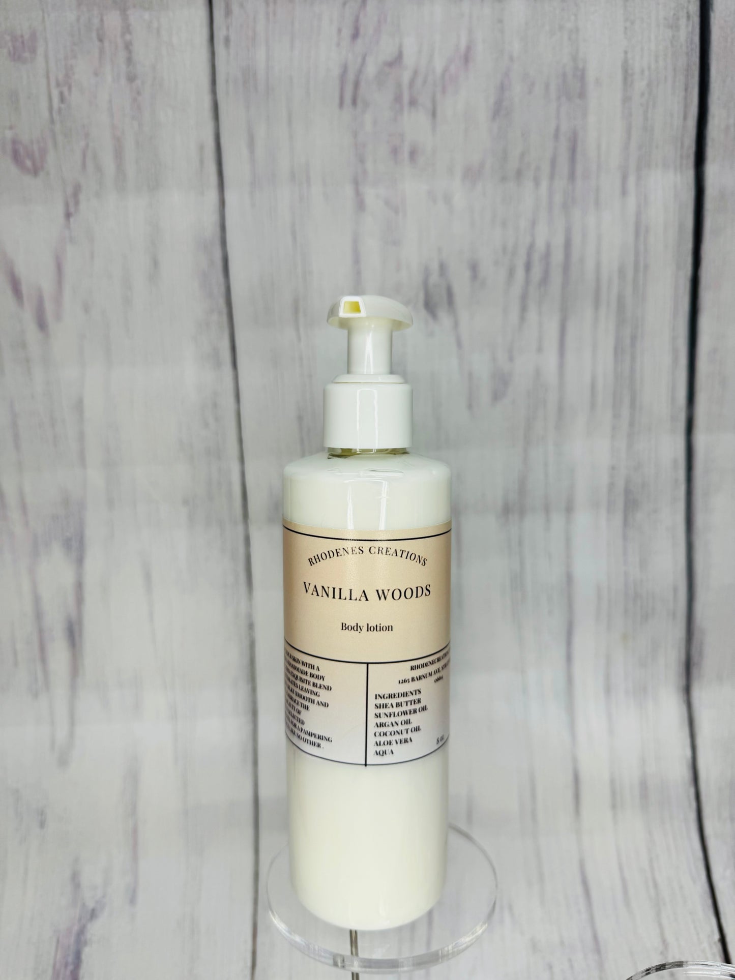Vanilla woods body lotion