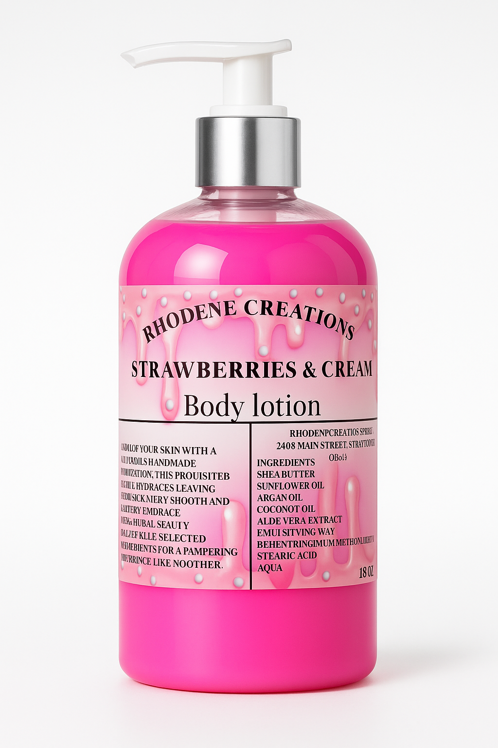 Strawberries and Cream body lotion
