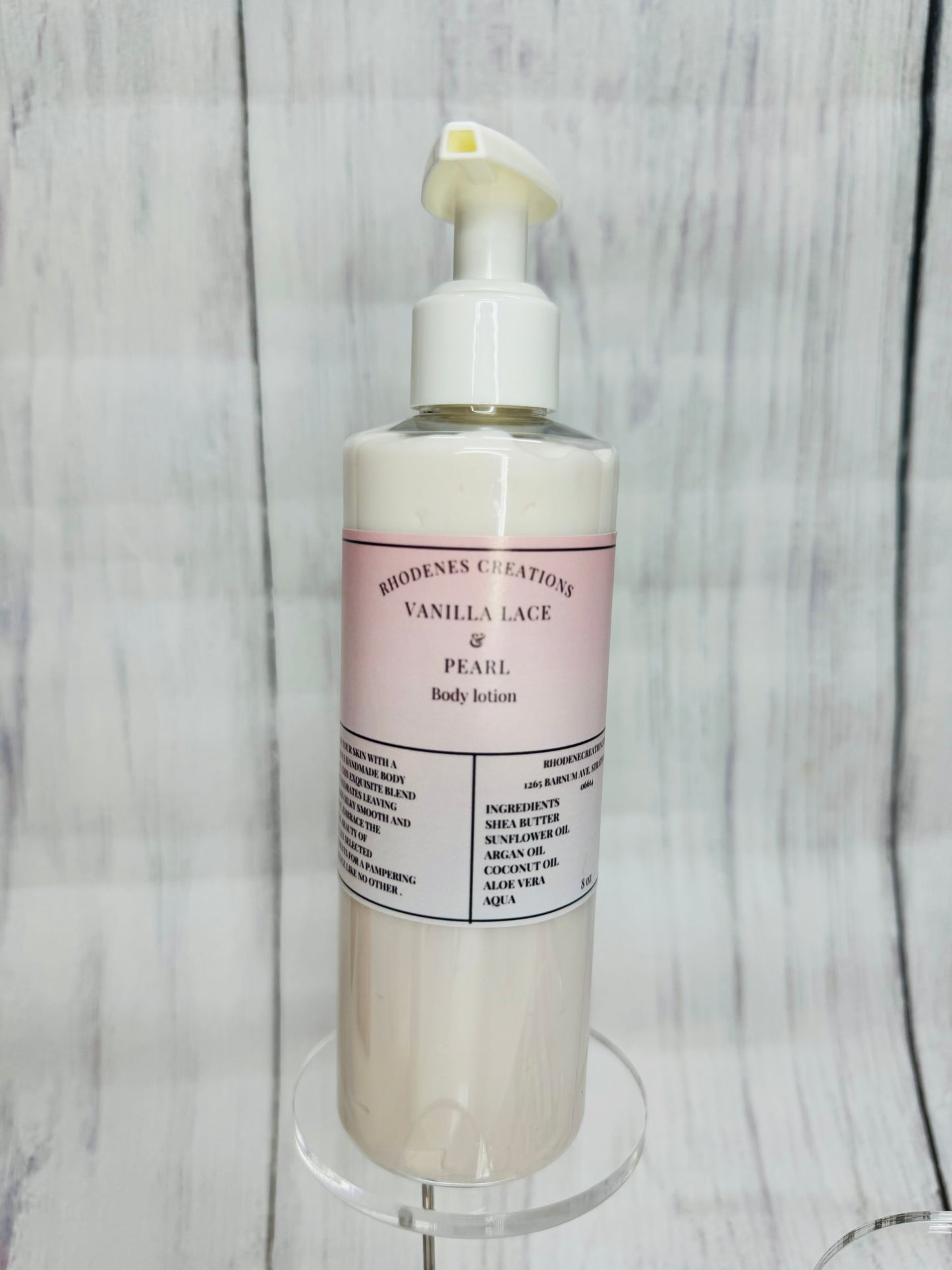 Vanilla lace & pearl body lotion