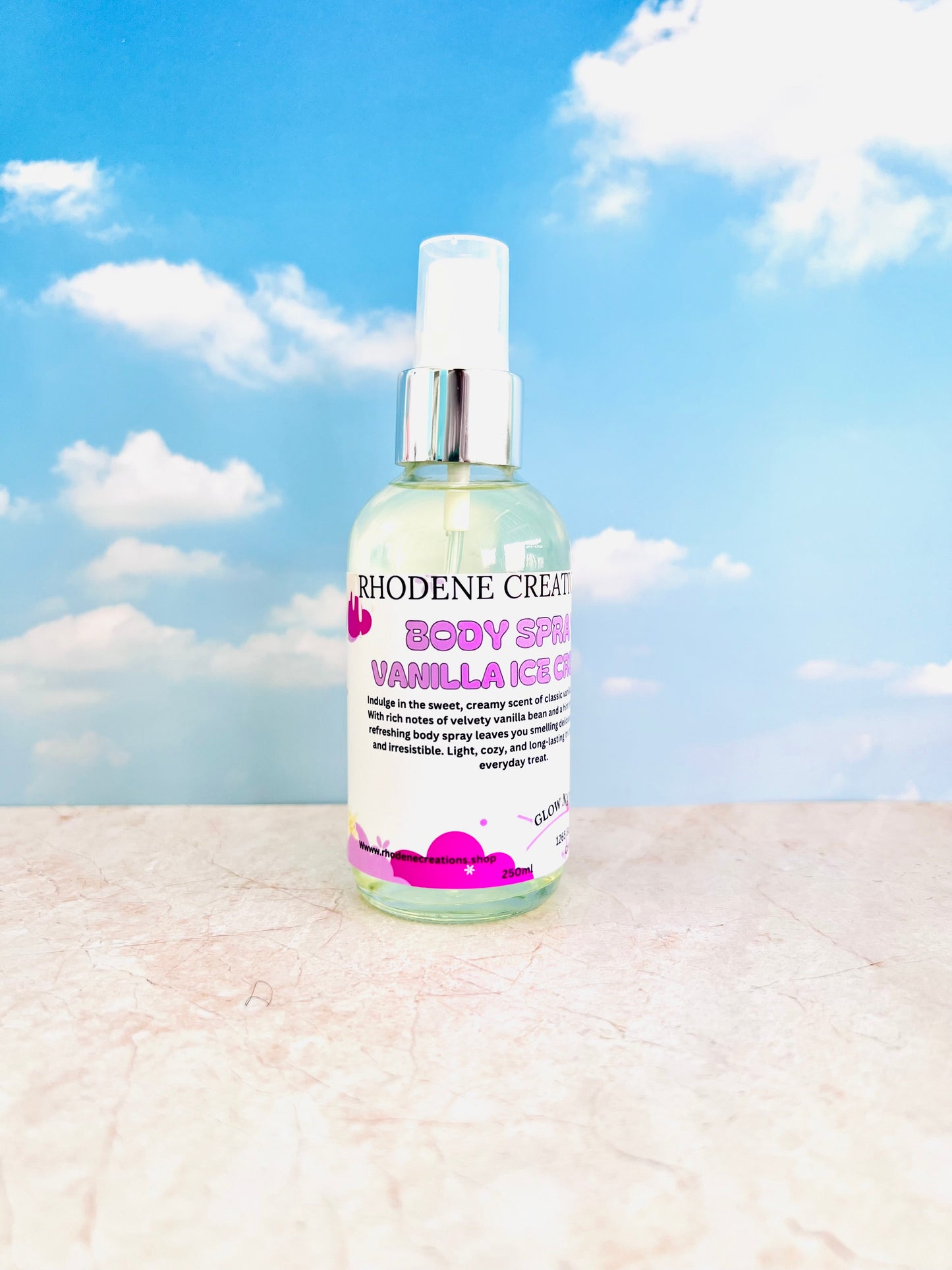 Vanilla Ice Cream body spray