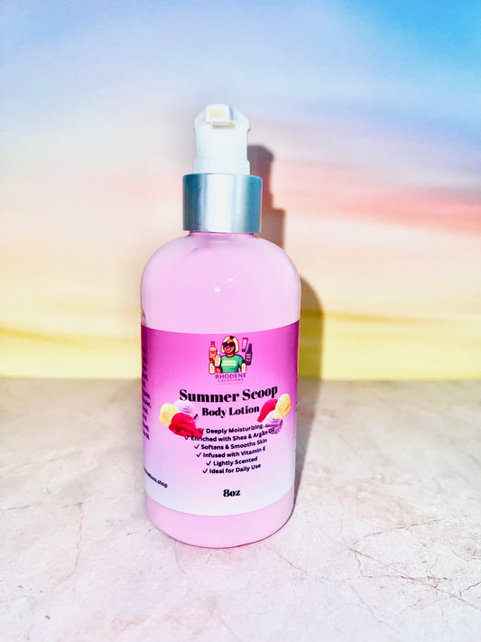 Summer Scoop body lotion