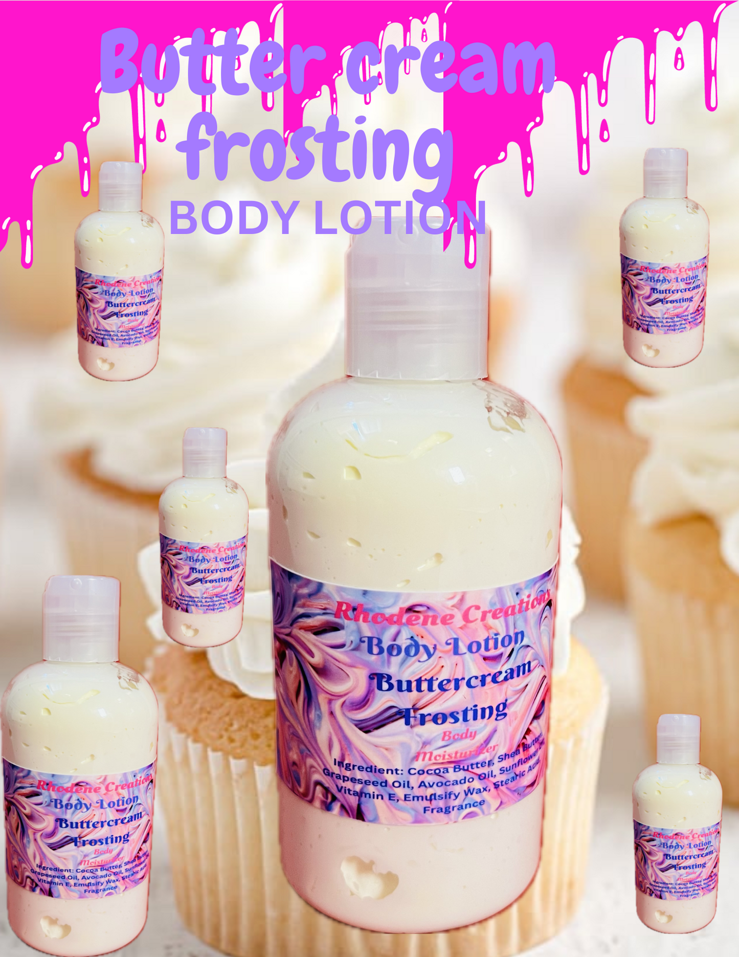Buttercream Frosting Body Lotion