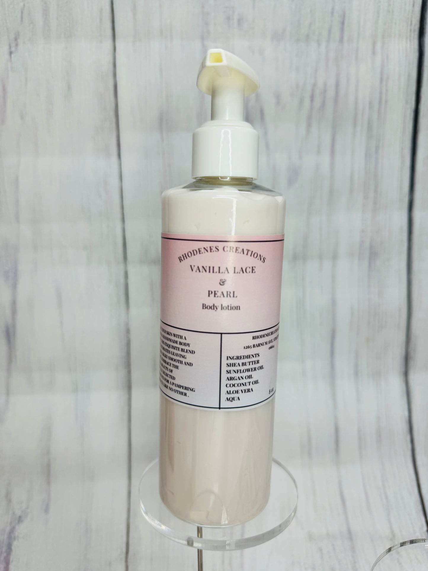 Vanilla lace & pearl body lotion