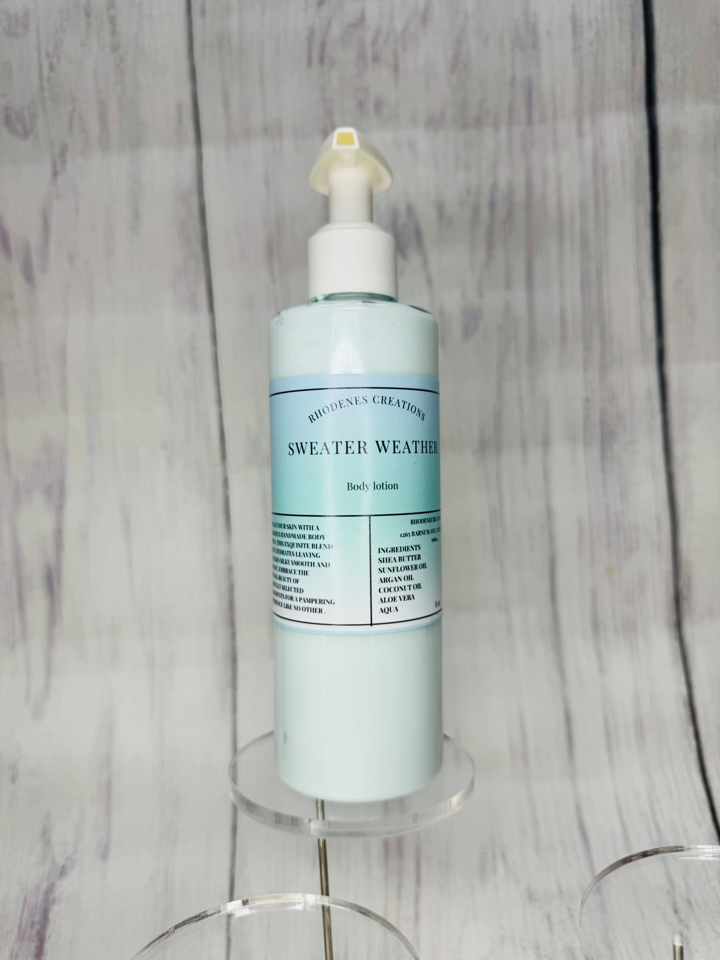 Sweater weather body lotion