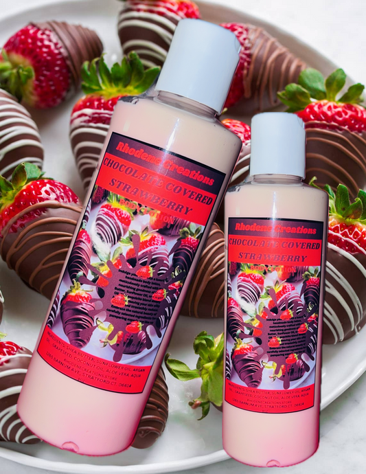 Chocolate covered Strawberry body lotion