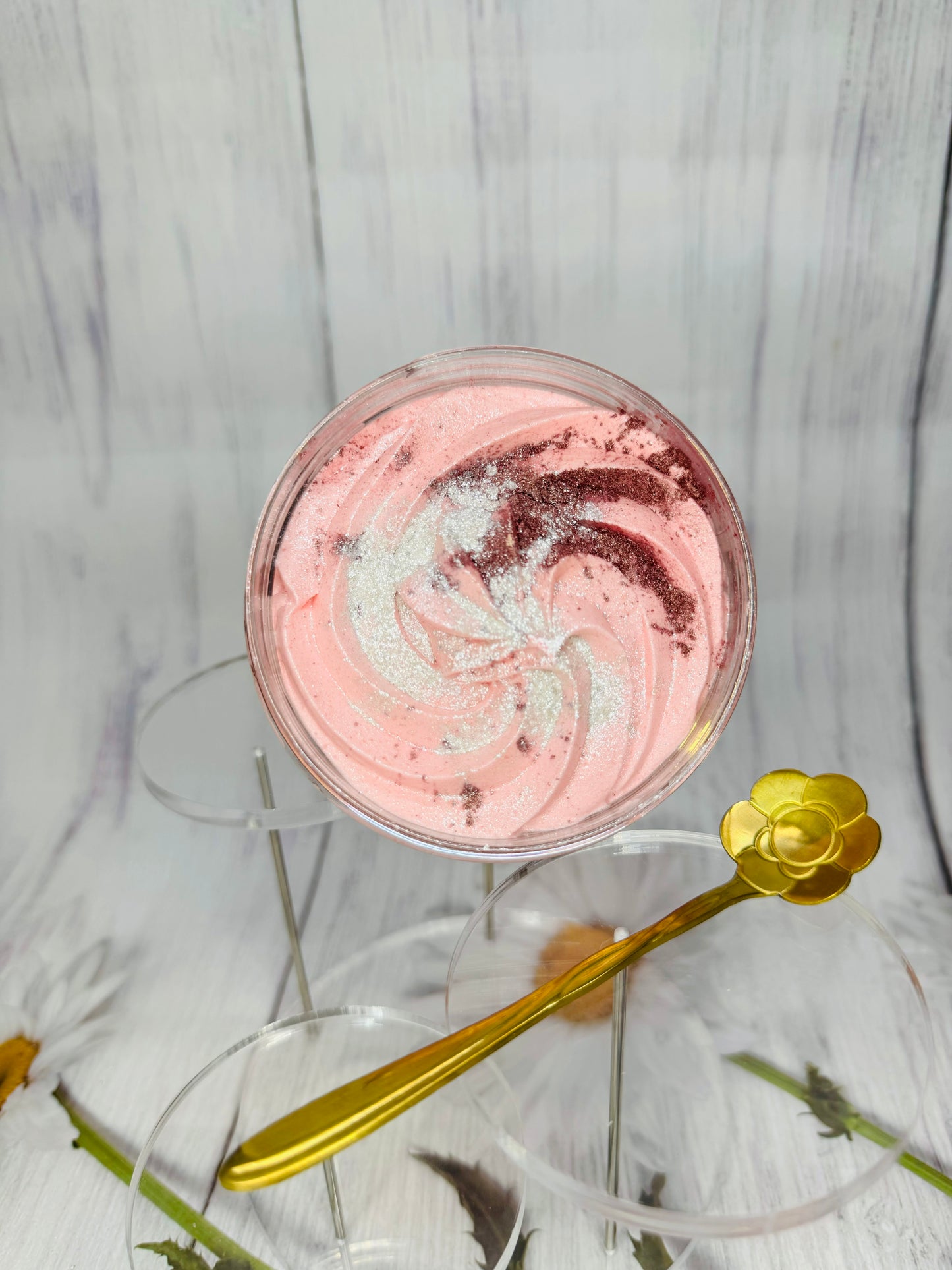 Strawberry & champagne body butter
