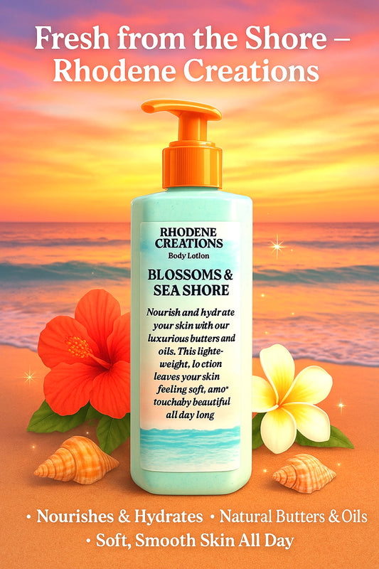 Blossoms and seashore body lotion