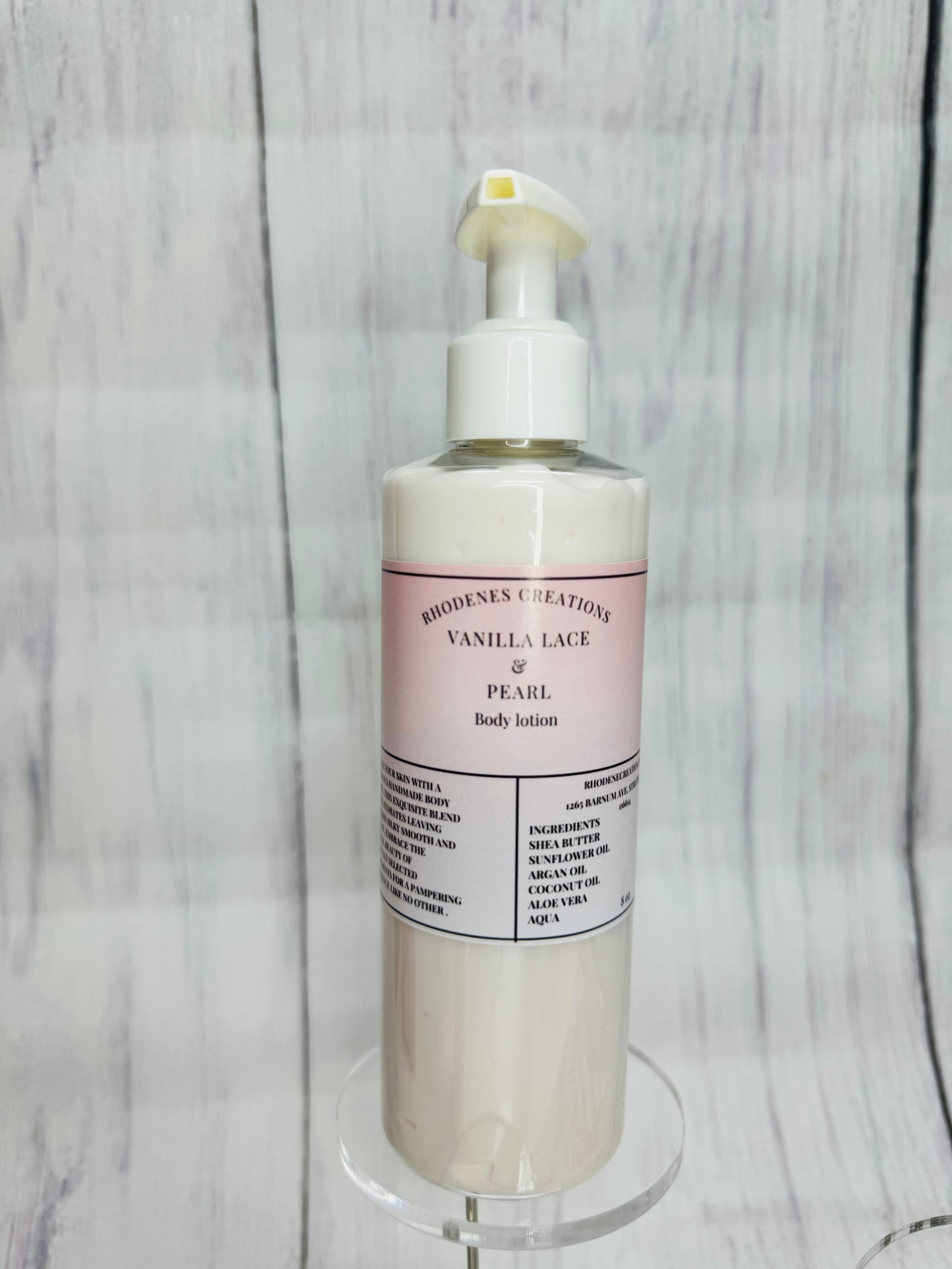 Vanilla lace & pearl body lotion