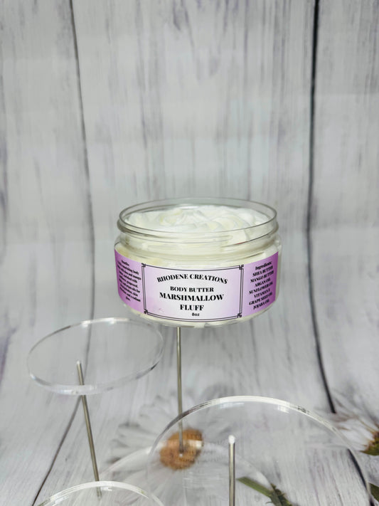 Marshmallow fluff body butter