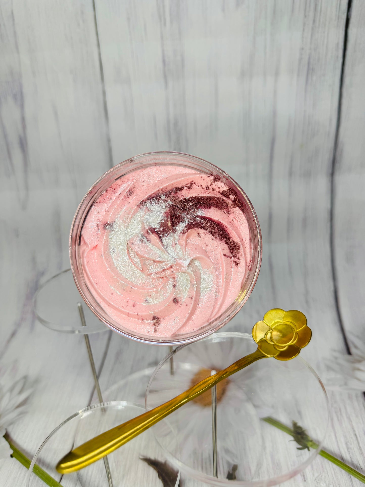 Strawberry & champagne body butter
