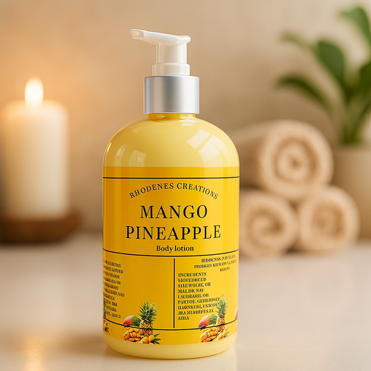 Mango pineapple body lotion (16oz)