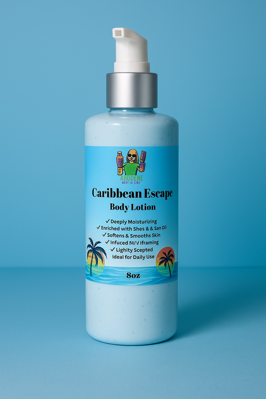 Caribbean escape, body lotion