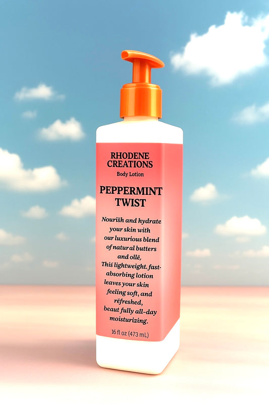 Peppermint twist body lotion
