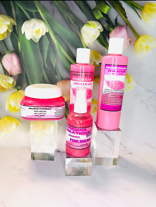 Pink sugar body lotion