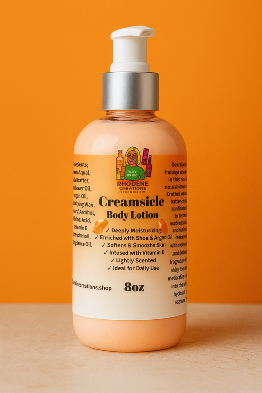 Creamsicle body lotion