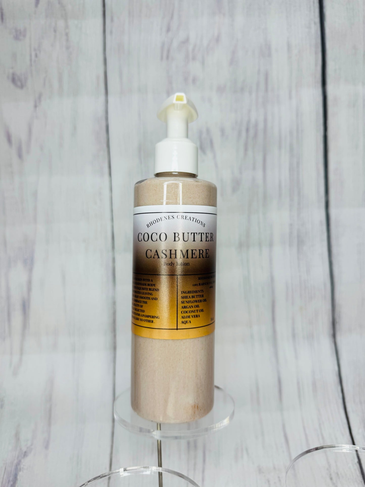 Cocoa butter cashmere body lotion