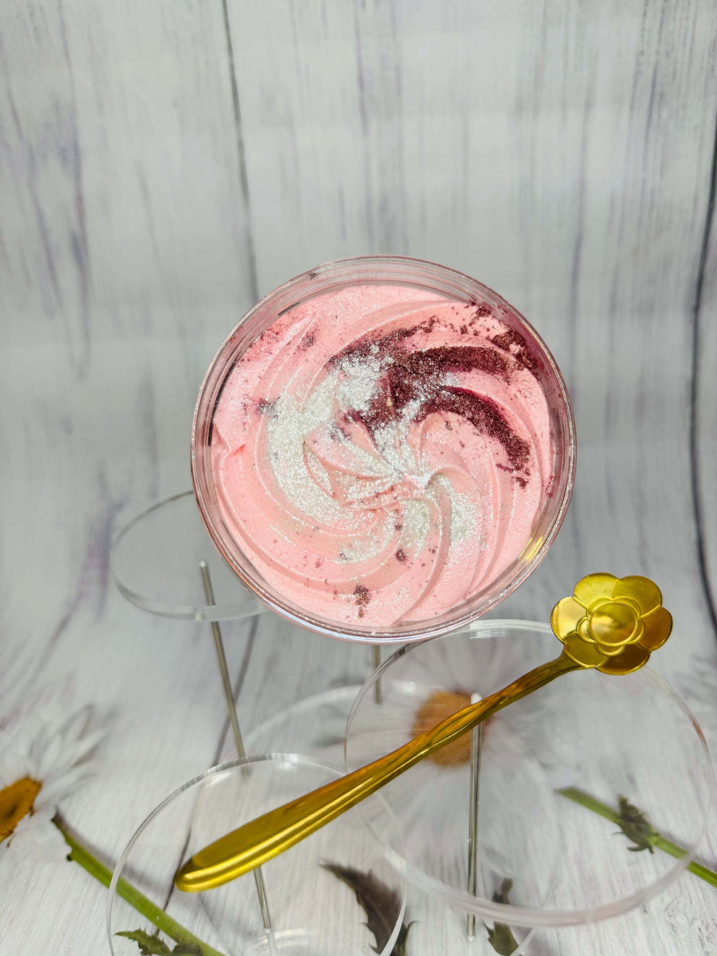 Strawberry & champagne body butter