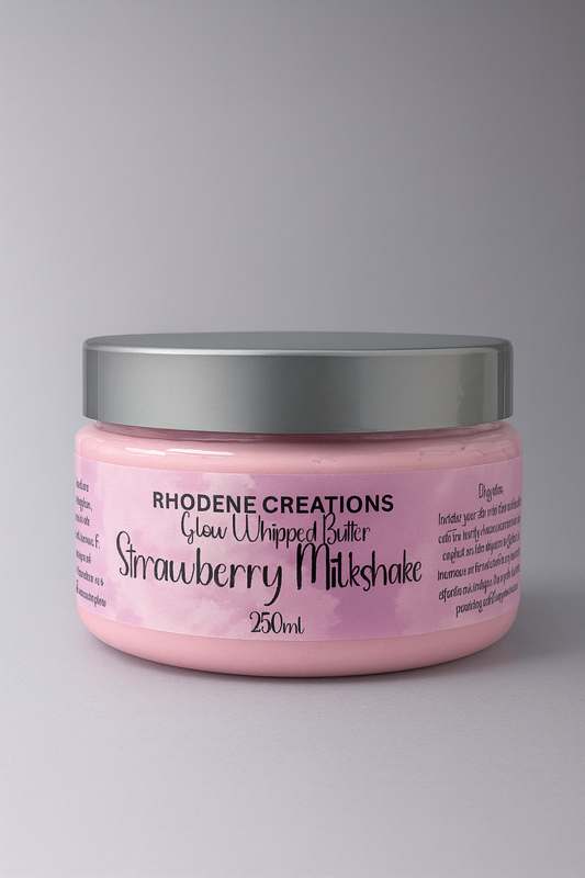 Strawberry Milkshake Glow whipped butter