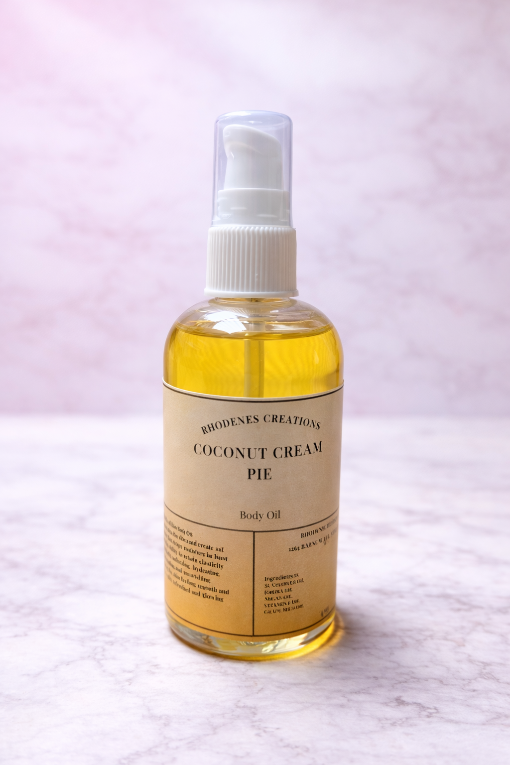 Coconut Cream Pie Body Oil