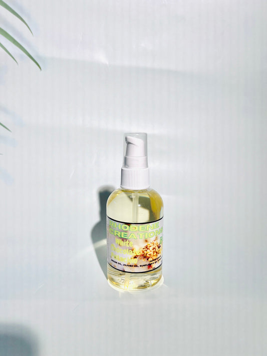 White chocolate pistachio body oil