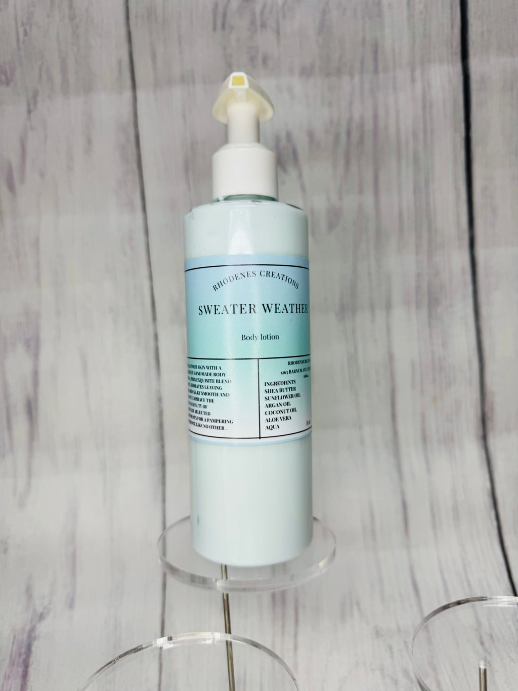Sweater weather body lotion