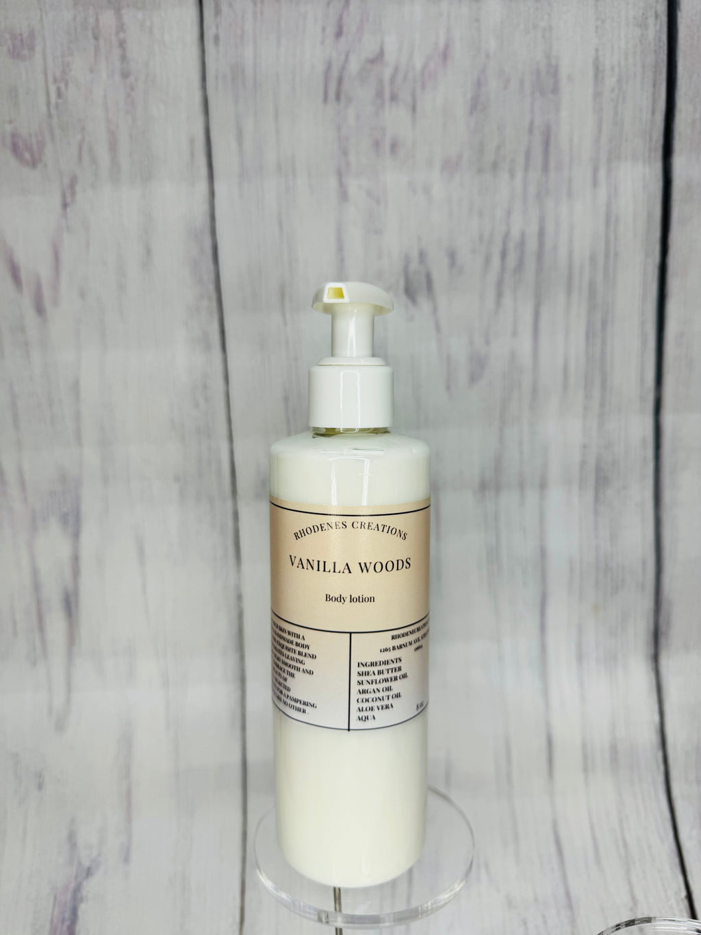 Vanilla woods body lotion