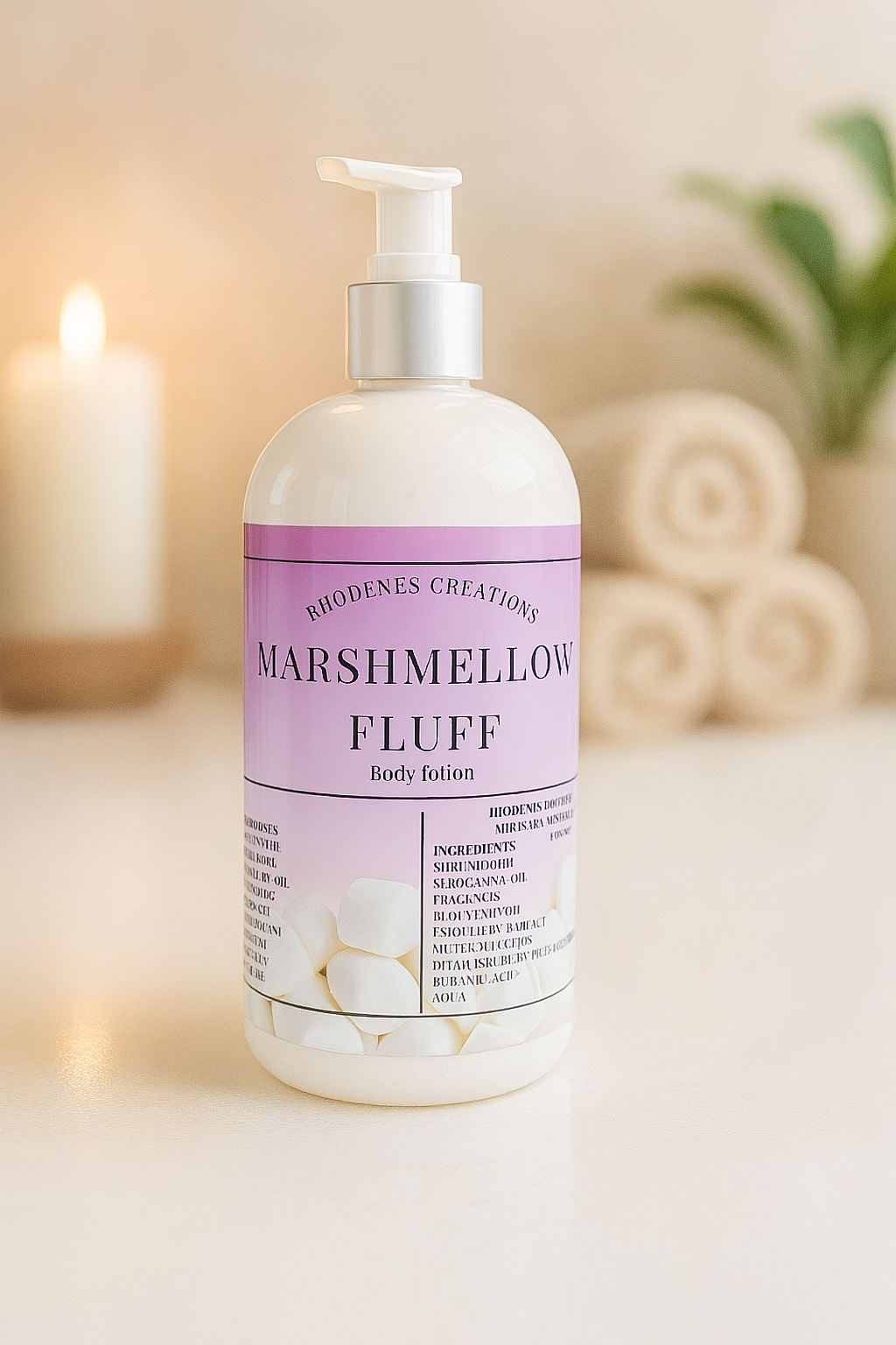 Marshmallow Fluff body lotion(16oz)