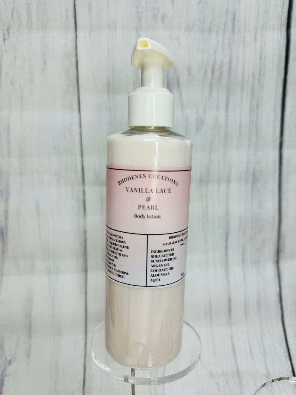 Vanilla lace & pearl body lotion