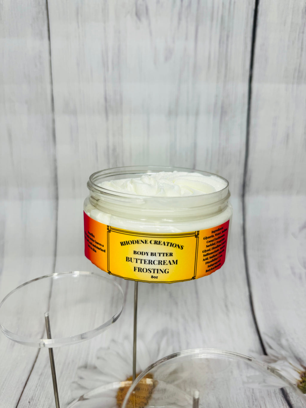 Buttercream frosting body butter