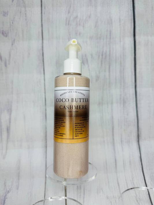 Cocoa butter cashmere body lotion