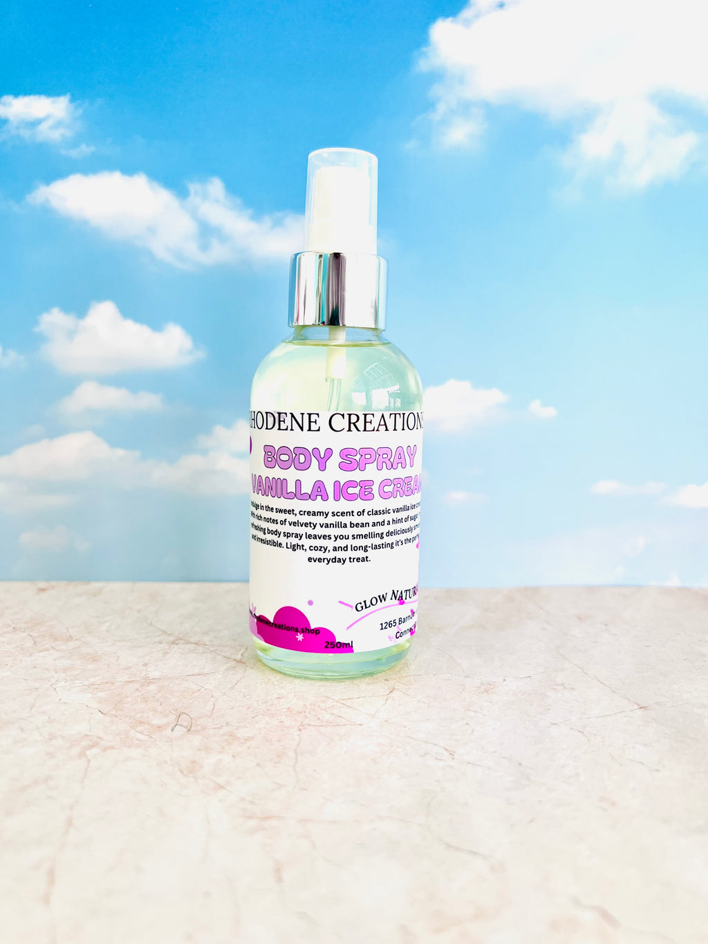 Vanilla Ice Cream body spray