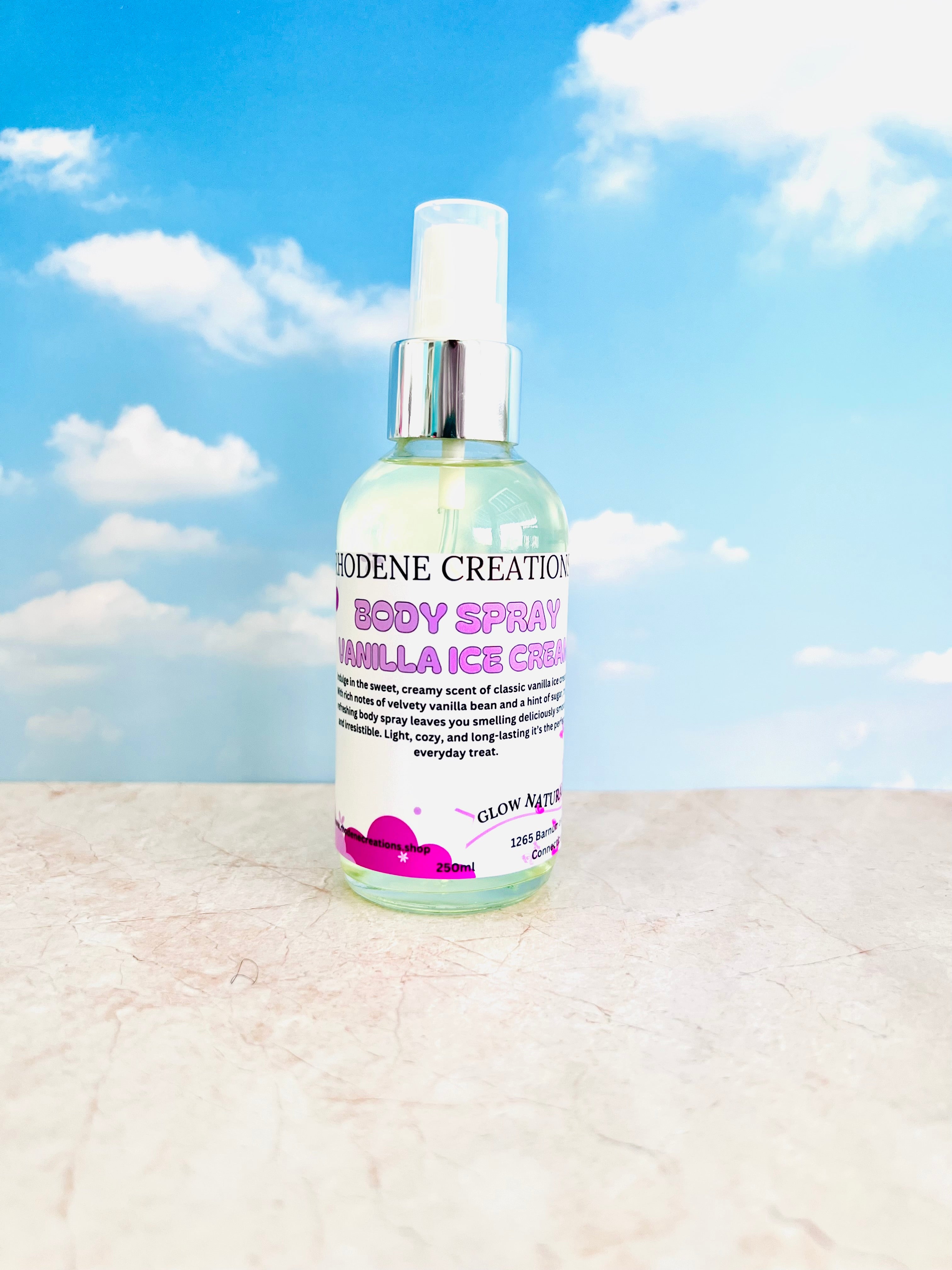 Vanilla Ice Cream body spray