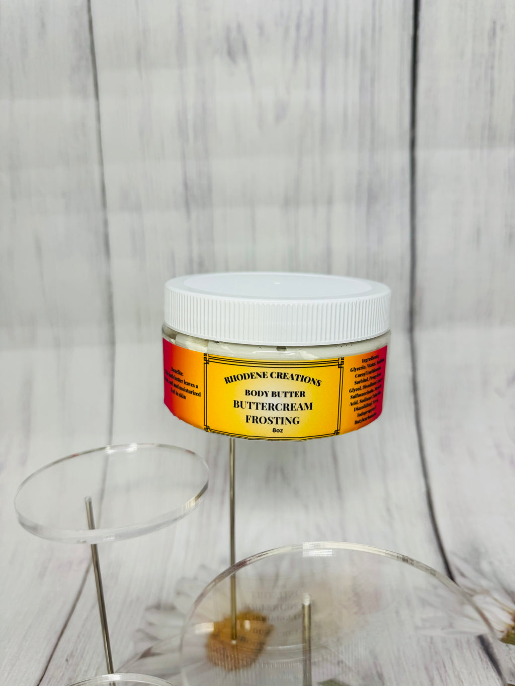 Buttercream frosting body butter