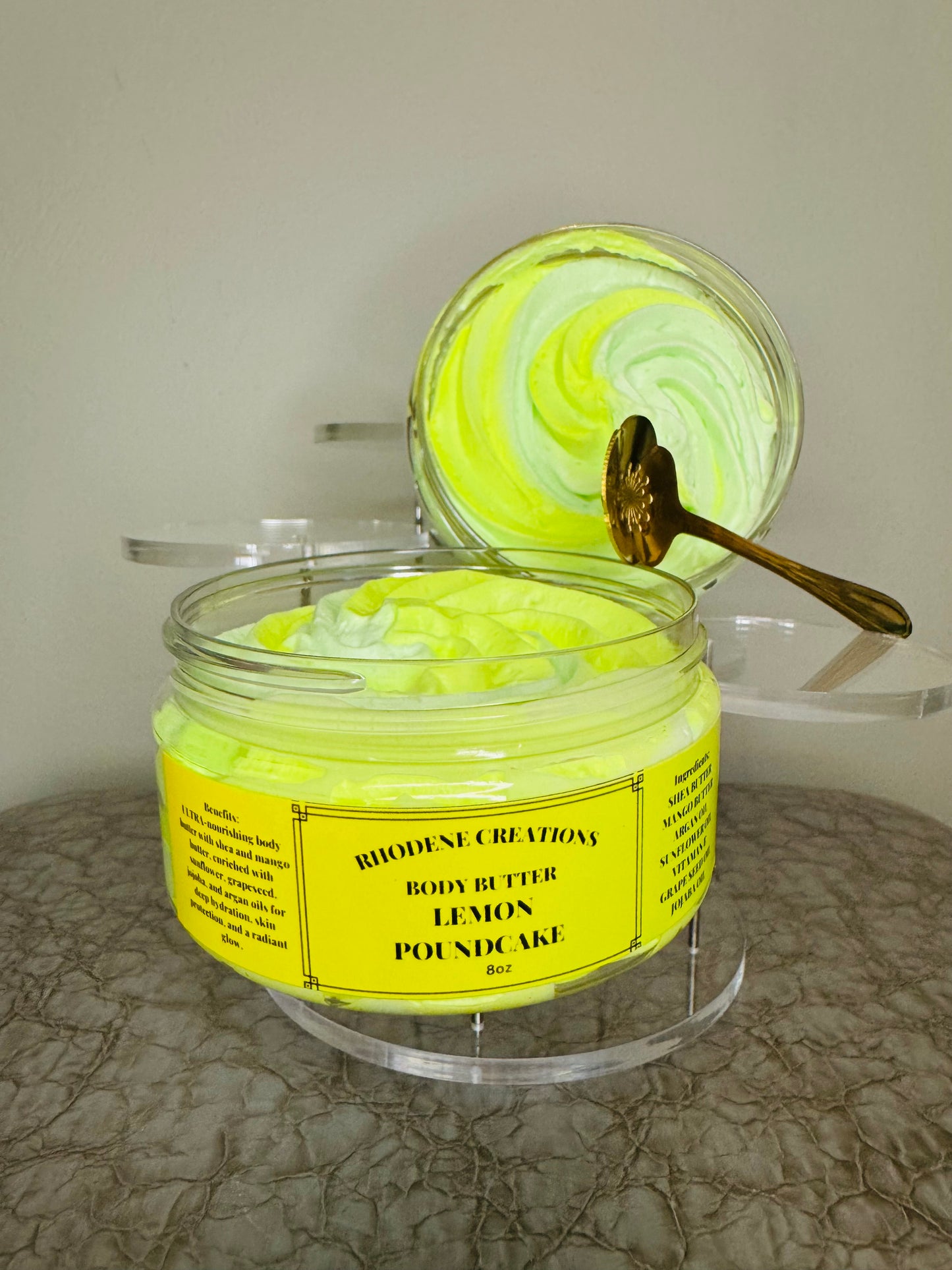 Lemon Pound Cake Body Butter