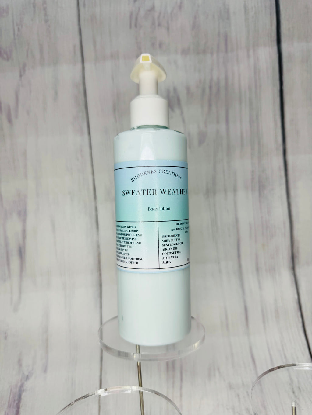 Sweater weather body lotion
