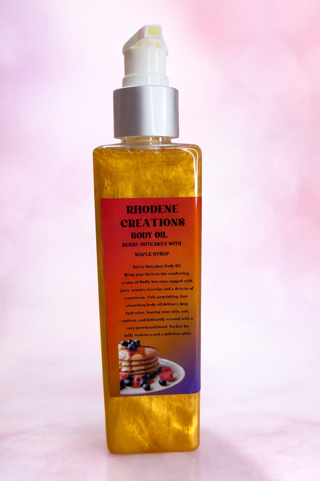 Berry Hotcakes with Mapel Syrup Body Oil