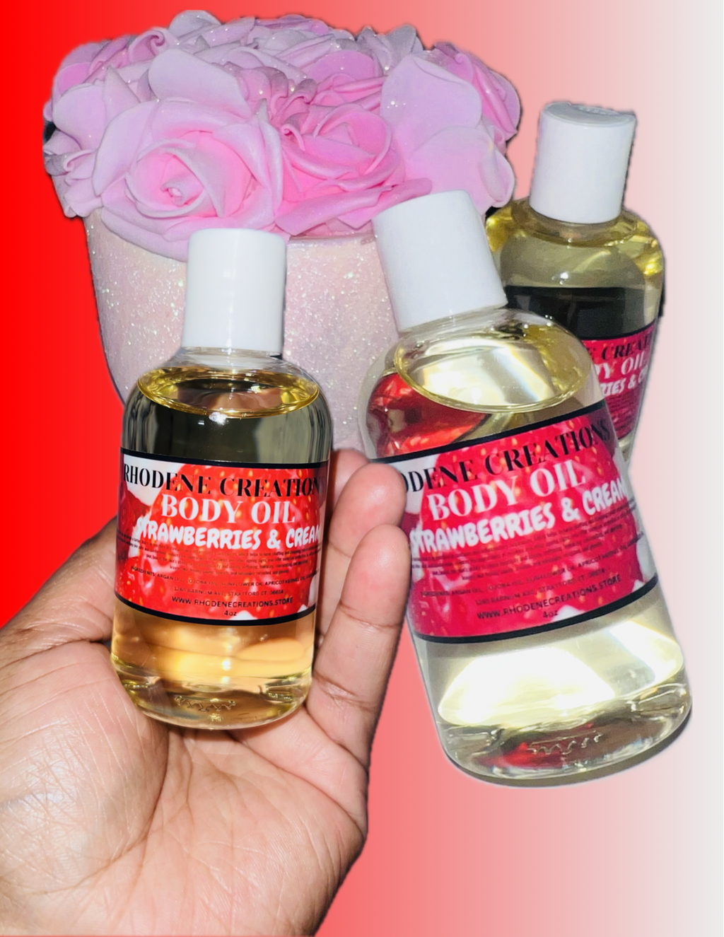 Strawberries and cream bundle