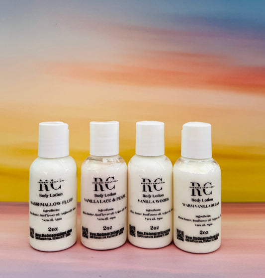 Vanilla Mini bundle body lotion