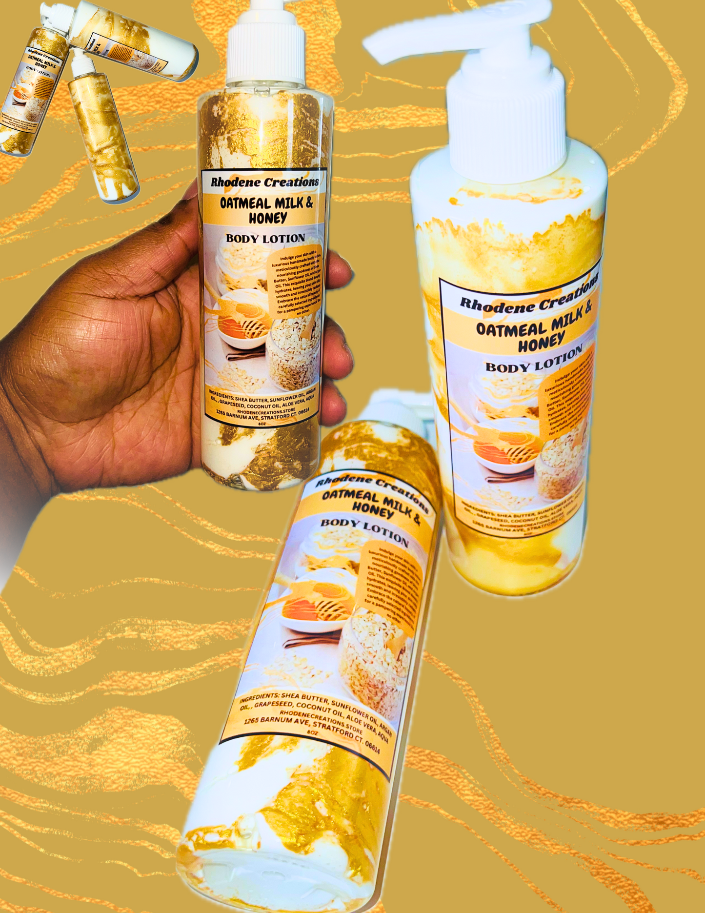 Oatmeal Milk & Honey body lotion