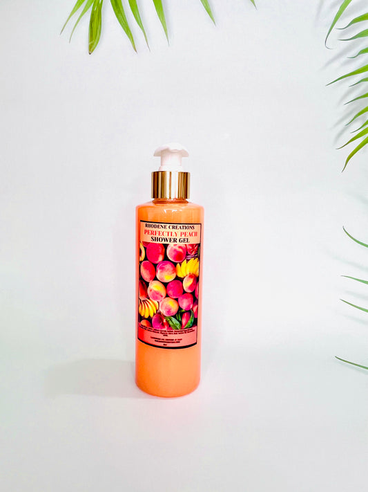 Perfectly peach shower gel