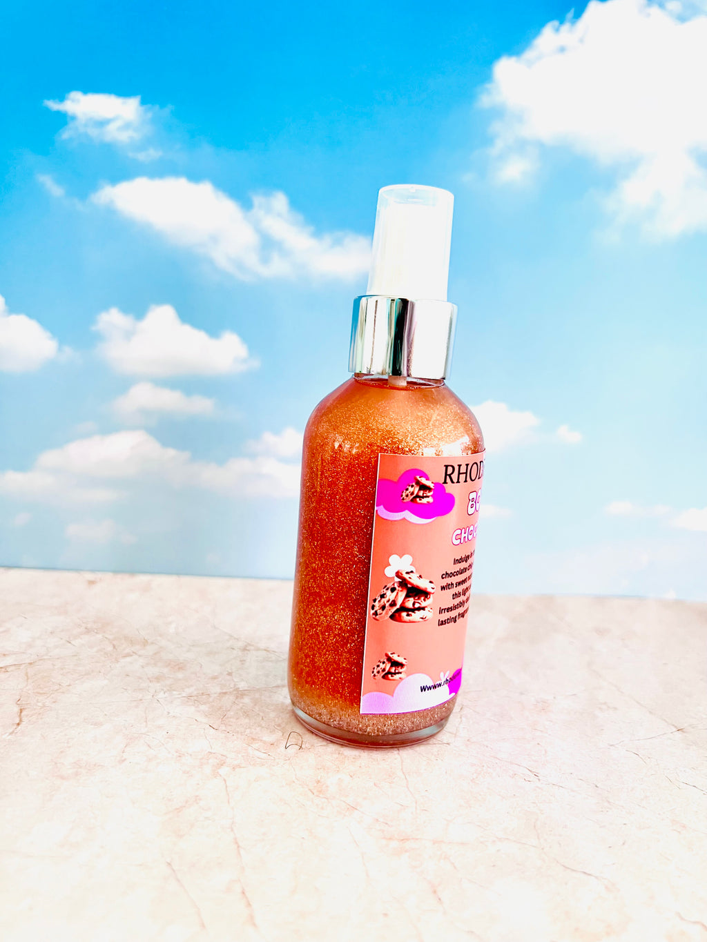 Chocolate chip cookie body spray