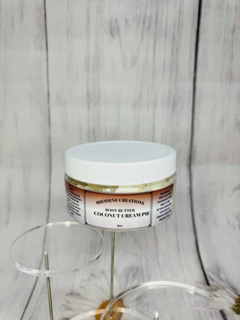 Coconut cream pie body butter