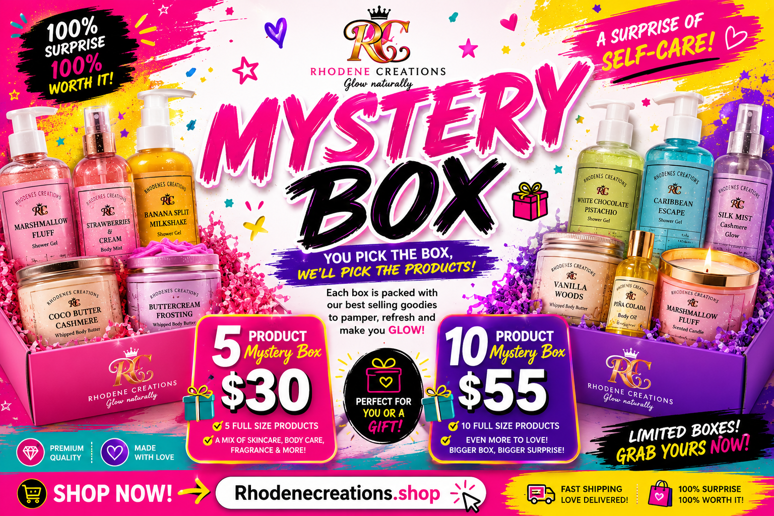 Mystery Glow Box