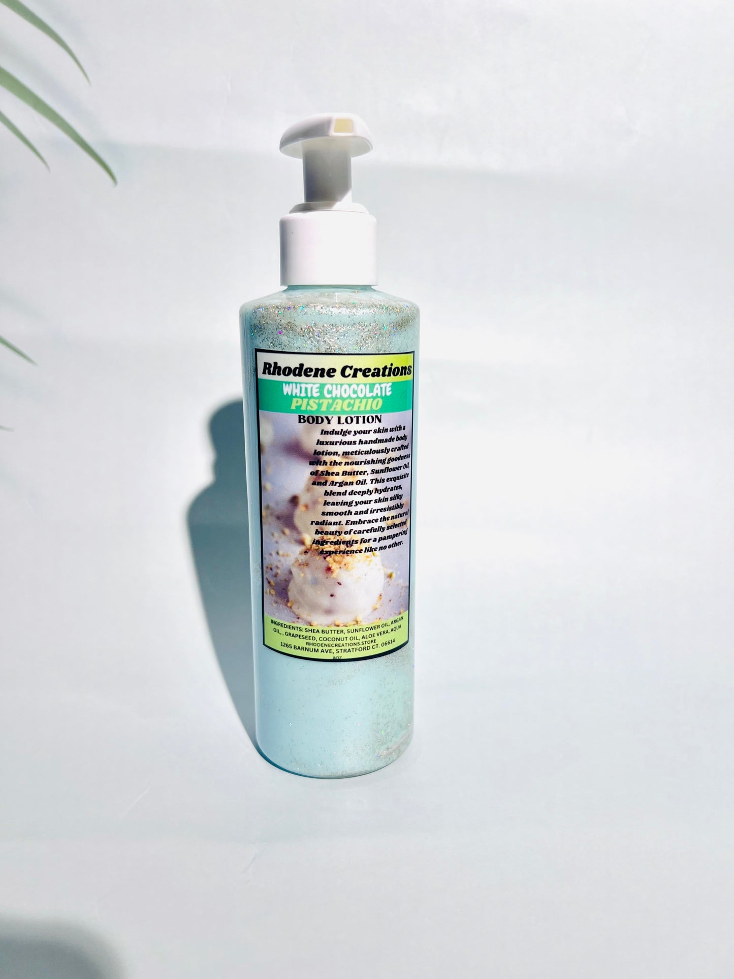 White chocolate pistachio body lotion